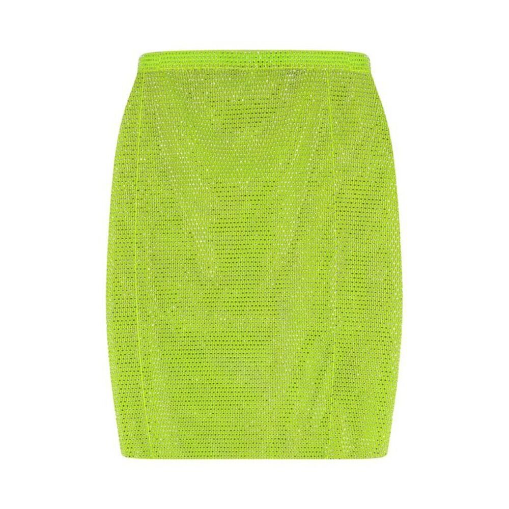 SANTA BRANDS Embellished Mini Skirt Women GREEN Skirts